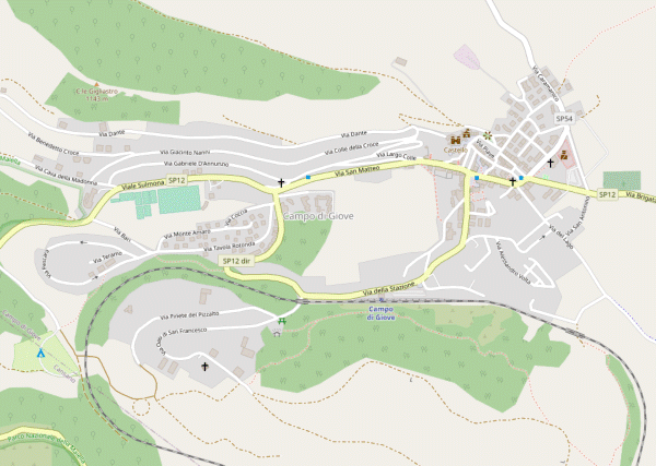 Mappa di Campo di Giove